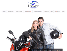 Tablet Screenshot of legacywealthbuilders.com